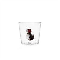 30 cl - Ichendorf Dogs Bicchiere Acqua Tumbler In Vetro Borosilicato