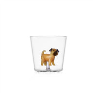 30 cl - Ichendorf Dogs Bicchiere Acqua Tumbler In Vetro Borosilicato