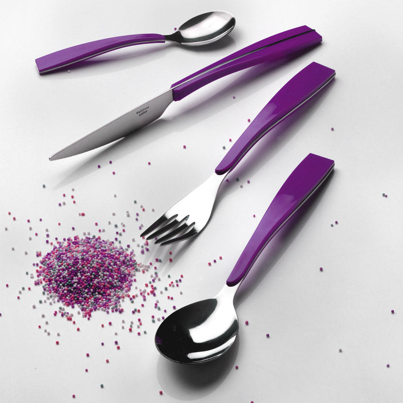Led Stainless Steel Cutlery Set - Set 24 Pieces