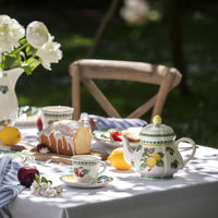 90 cl - Villeroy & Boch French Garden Fleurence Teiera In Porcellana Premium