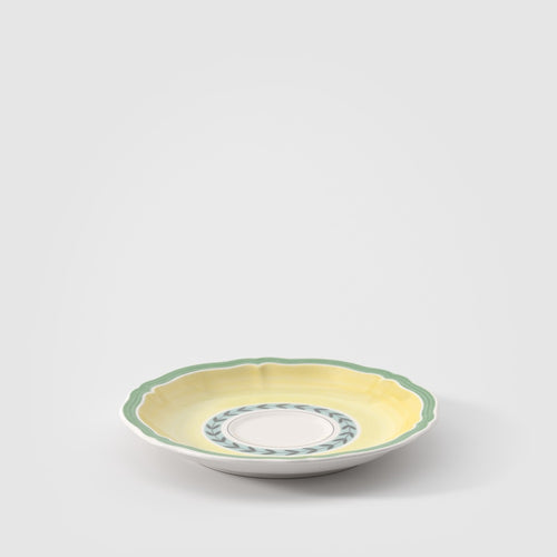 14.5 cm - Villeroy & Boch French Garden Fleurence Piattino Tazza Caffè-Tè In Porcellana Premium - Set 6 Pz