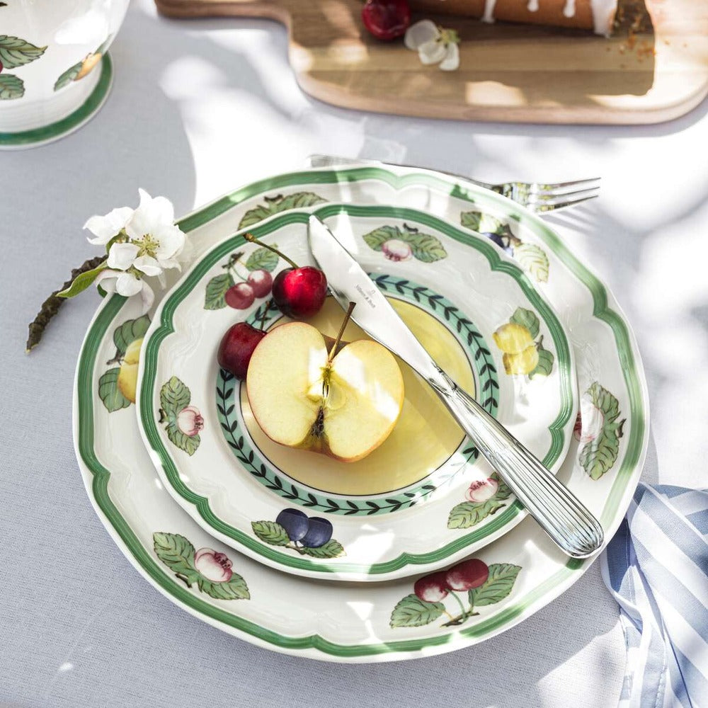 26.7 cm - Villeroy & Boch French Garden Fleurence Piatto Piano In Porcellana Premium - Set 6 Pz