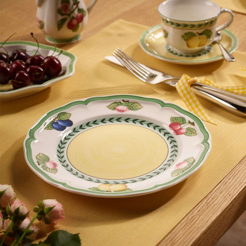 20.7 cm - Villeroy & Boch French Garden Fleurence Piatto Dessert In Porcellana Premium - Set 6 Pz