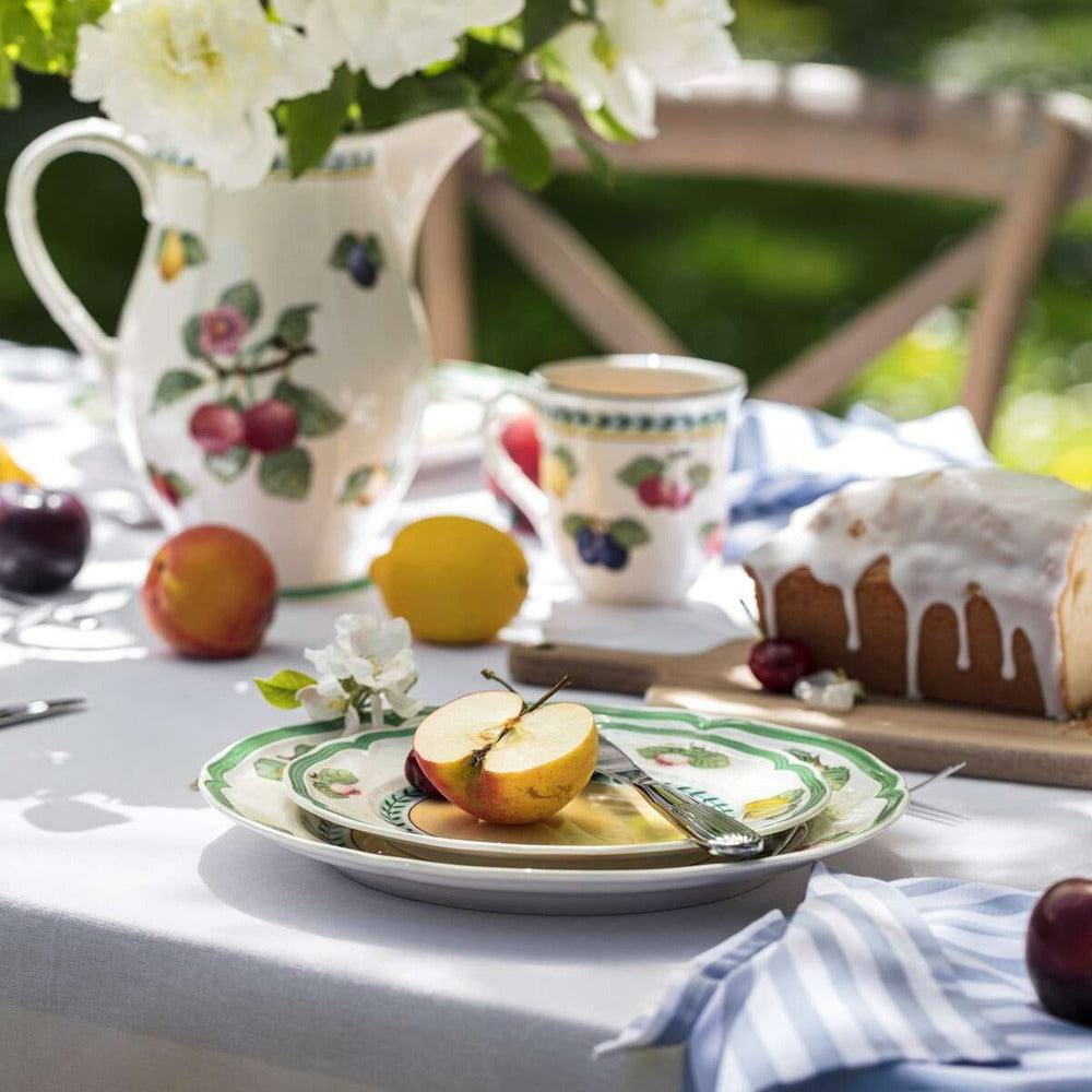20.7 cm - Villeroy & Boch French Garden Fleurence Piatto Dessert In Porcellana Premium - Set 6 Pz