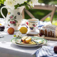 20.7 cm - Villeroy & Boch French Garden Fleurence Piatto Dessert In Porcellana Premium - Set 6 Pz