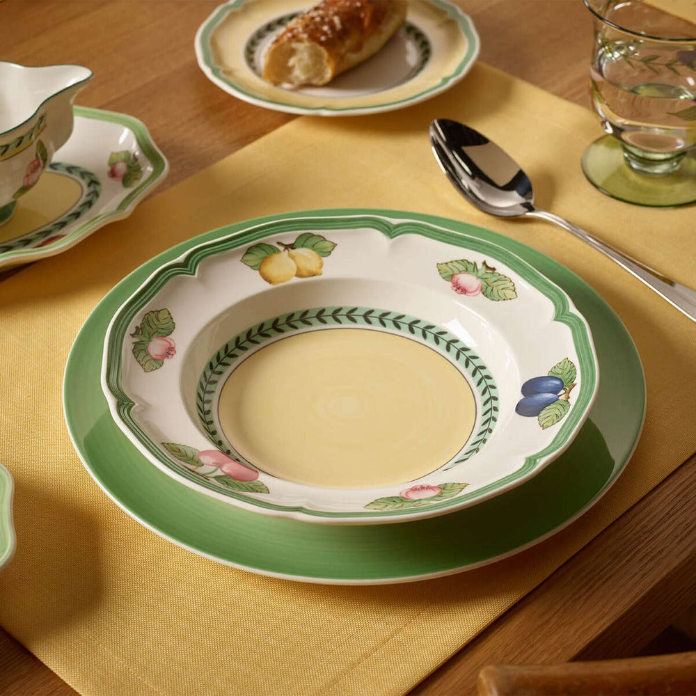30 cl - Villeroy & Boch French Garden Fleurence Piatto Fondo In Porcellana Premium - Set 6 Pz