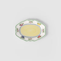 26.4x36.7 cm - Villeroy & Boch French Garden Fleurence Piatto Presentazione In Porcellana Premium