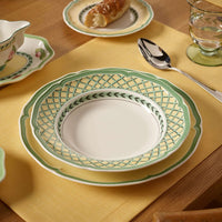 30 cl - Villeroy & Boch French Garden Orange Piatto Fondo In Porcellana Premium - Set 6 Pz