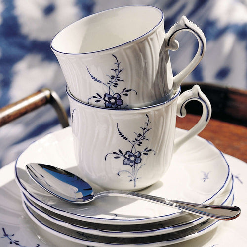24 cl - Villeroy & Boch Vieux Luxembourg Tazza Cappuccino In Porcellana Premium - Set 6 Pz