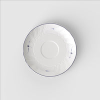 14.3 cm - Villeroy & Boch Vieux Luxembourg Piattino Tazzina Caffè In Porcellana Premium - Set 6 Pz