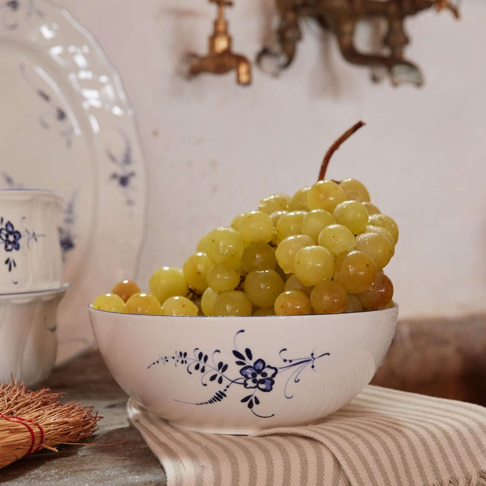 15 cl - Villeroy & Boch Vieux Luxembourg Coppa Macedonia Dessert In Porcellana Premium - Set 4 Pz