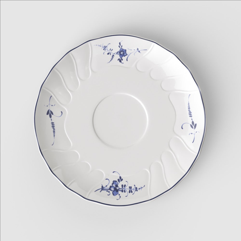 18.7 cm - Villeroy & Boch Vieux Luxembourg Piatto Tazza Brodo In Porcellana Premium - Set 6 Pz