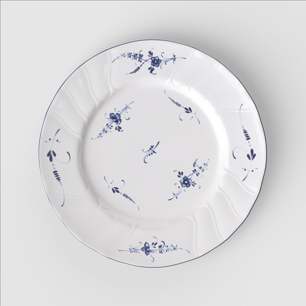 25.9 cm - Villeroy & Boch Vieux Luxembourg Piatto Piano In Porcellana Premium - Set 6 Pz