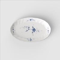 25 cm - Villeroy & Boch Vieux Luxembourg Raviera Piatto Da Portata Ovale In Porcellana Premium