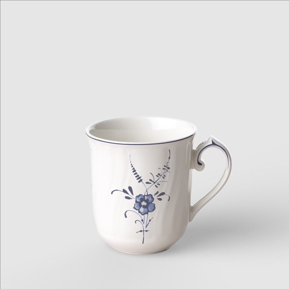 26 cl - Villeroy & Boch Vieux Luxembourg Mug Con Manico In Porcellana Premium - Set 6 Pz