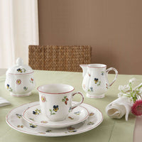 36 cl - Villeroy & Boch Petite Fleur Zuccheriera In Porcellana Premium