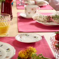 12.2 cm - Villeroy & Boch Petite Fleur Piattino Tazzina Caffè In Porcellana Premium - Set 6 Pz