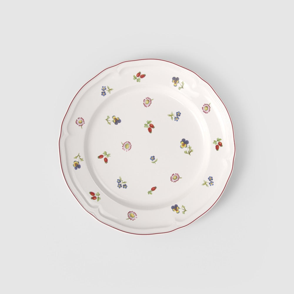 26.7 cm - Villeroy & Boch Petite Fleur Piatto Piano In Porcellana Premium - Set 6 Pz