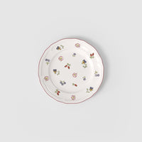 20.7 cm - Villeroy & Boch Petite Fleur Piatto Dessert In Porcellana Premium - Set 6 Pz
