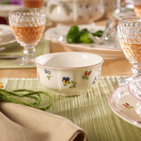 24 cl - Villeroy & Boch Petite Fleur Coppetta Macedonia Dessert In Porcellana Premium - Set 6 Pz