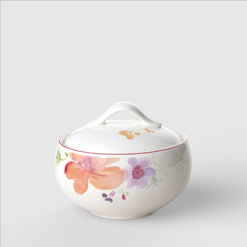 37 cl - Villeroy & Boch Mariefleur Basic Zuccheriera In Porcellana Premium