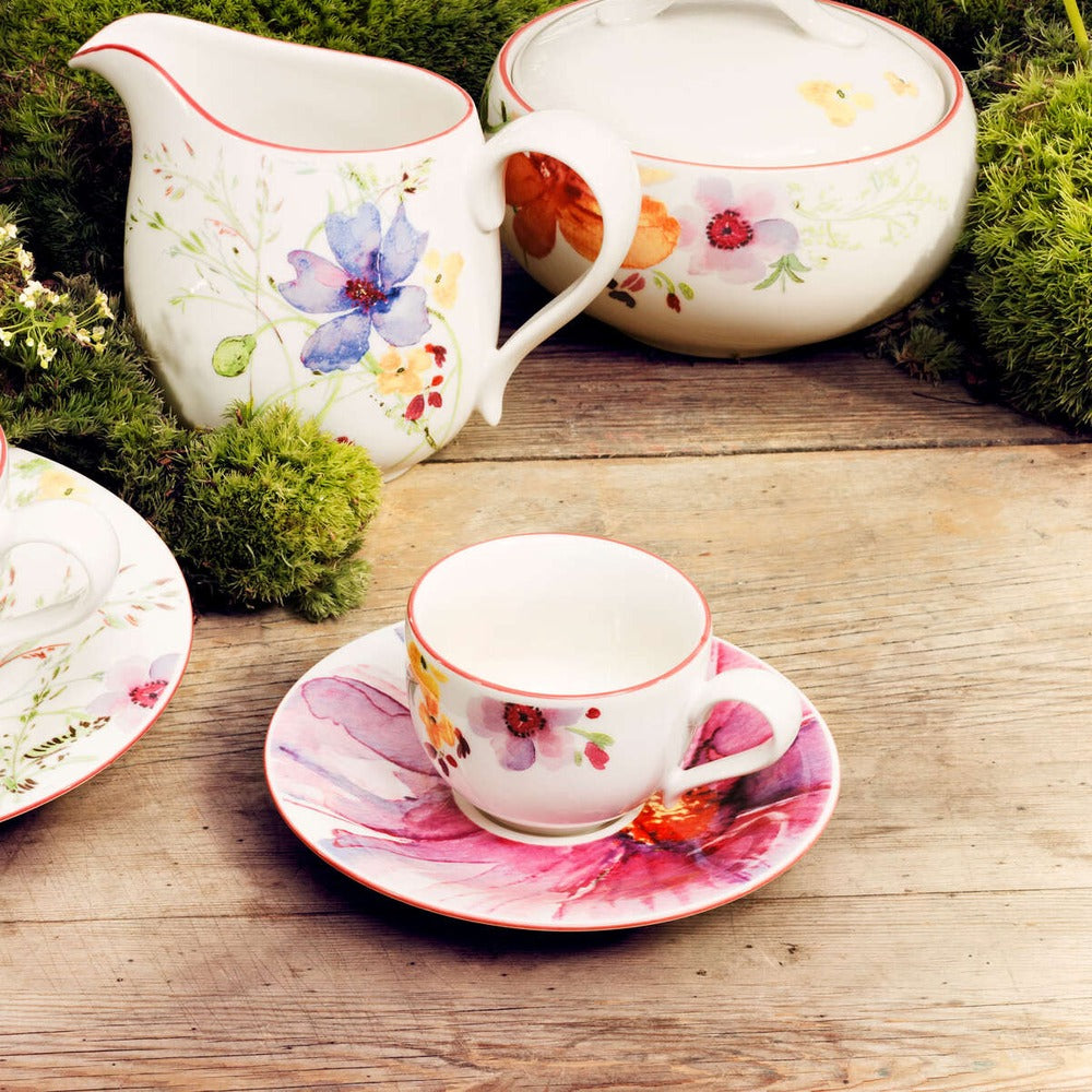 5 cl - Villeroy & Boch Mariefleur Basic Tazzina Caffè In Porcellana Premium - Set 6 Pz