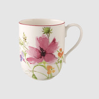 37 cl - Villeroy & Boch Mariefleur Basic Tazza Mug In Porcellana Premium - Set 6 Pz
