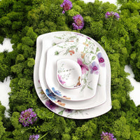 34x26 cm - Villeroy & Boch Mariefleur Serve & Salad Piatto Portata In Porcellana Premium - Set 6 Pz