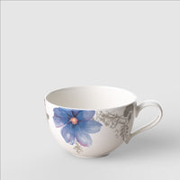 29 cl - Villeroy & Boch Mariefleur Gris Basic Tazza Cappuccino In Porcellana Premium - Set 6 Pz