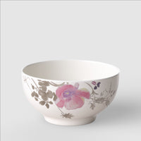 50 cl - Villeroy & Boch Mariefleur Gris Basic Ciotola Cereali In Porcellana Premium - Set 4 Pz