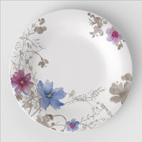 30 cm - Villeroy & Boch Mariefleur Gris Basic Piatto Gourmet In Porcellana Premium