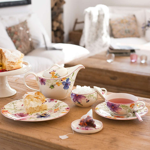 62 cl - Villeroy & Boch Mariefleur Tea Teiera In Porcellana Premium