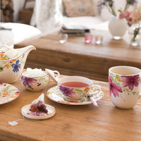 12 cl - Villeroy & Boch Mariefleur Tea Tazza Tè In Porcellana Premium - Set 6 Pz