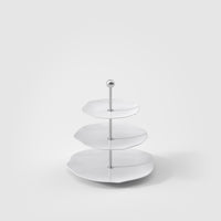 27.2 cm - Villeroy & Boch Pura Alzata Dolci In Porcellana Premium