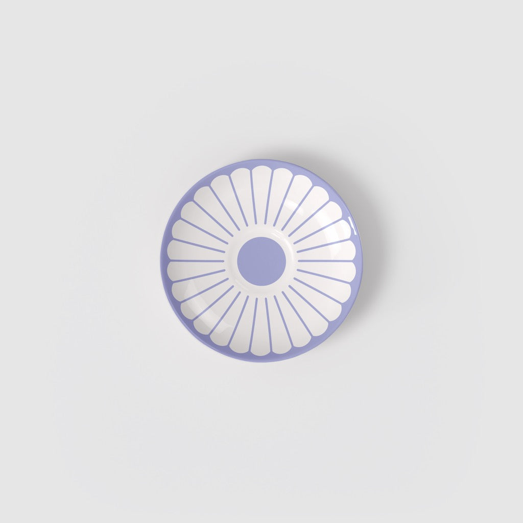 11.7 cm - Villeroy & Boch Fleur Piattino Tazzina Caffè In Porcellana Premium Set 6 Pz