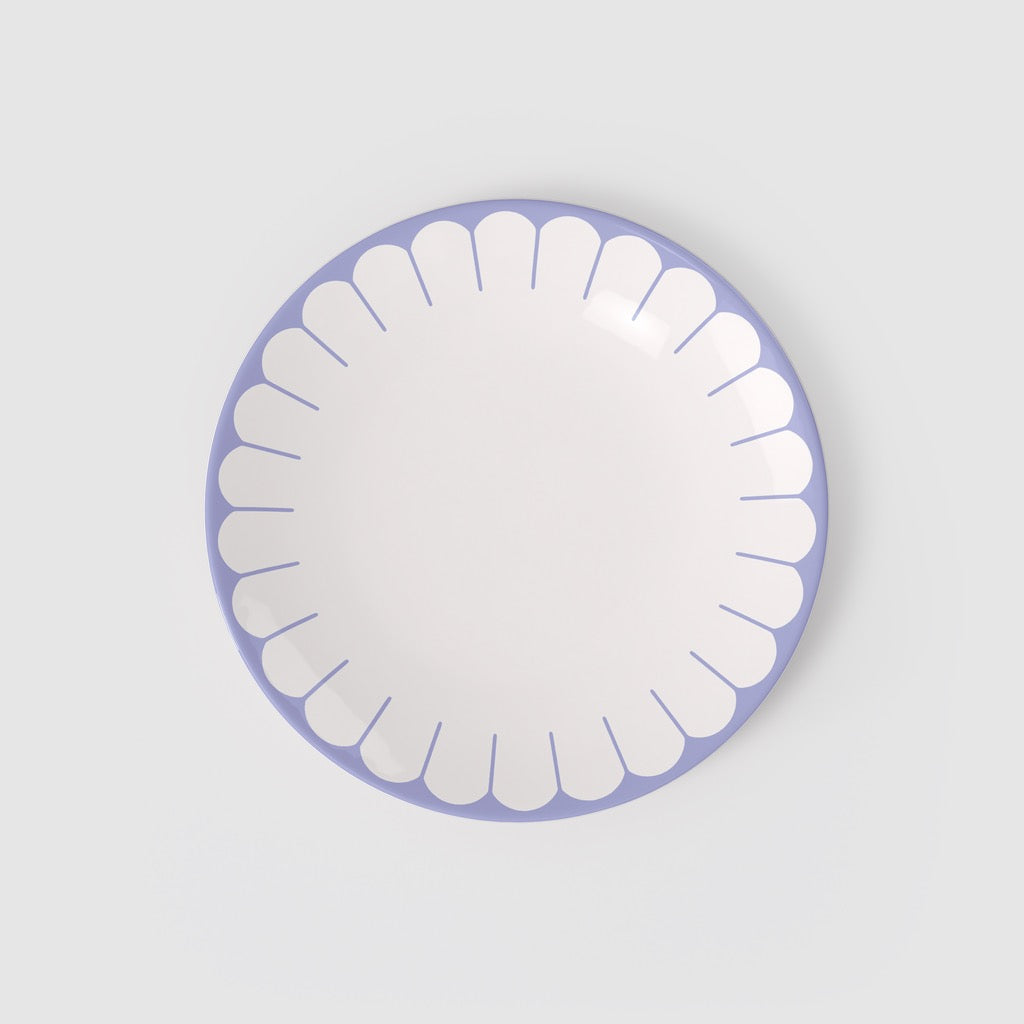 26.6 cm - Villeroy & Boch Fleur Piatto Piano In Porcellana Premium Set 6 Pz