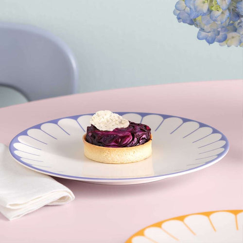26.6 cm - Villeroy & Boch Fleur Piatto Piano In Porcellana Premium Set 6 Pz