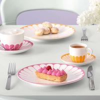 21.2 cm - Villeroy & Boch Fleur Piatto Dessert In Porcellana Premium Set 6 Pz