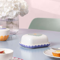 14.8 x 12.3 cm - Villeroy & Boch Fleur Portaburro In Porcellana Premium