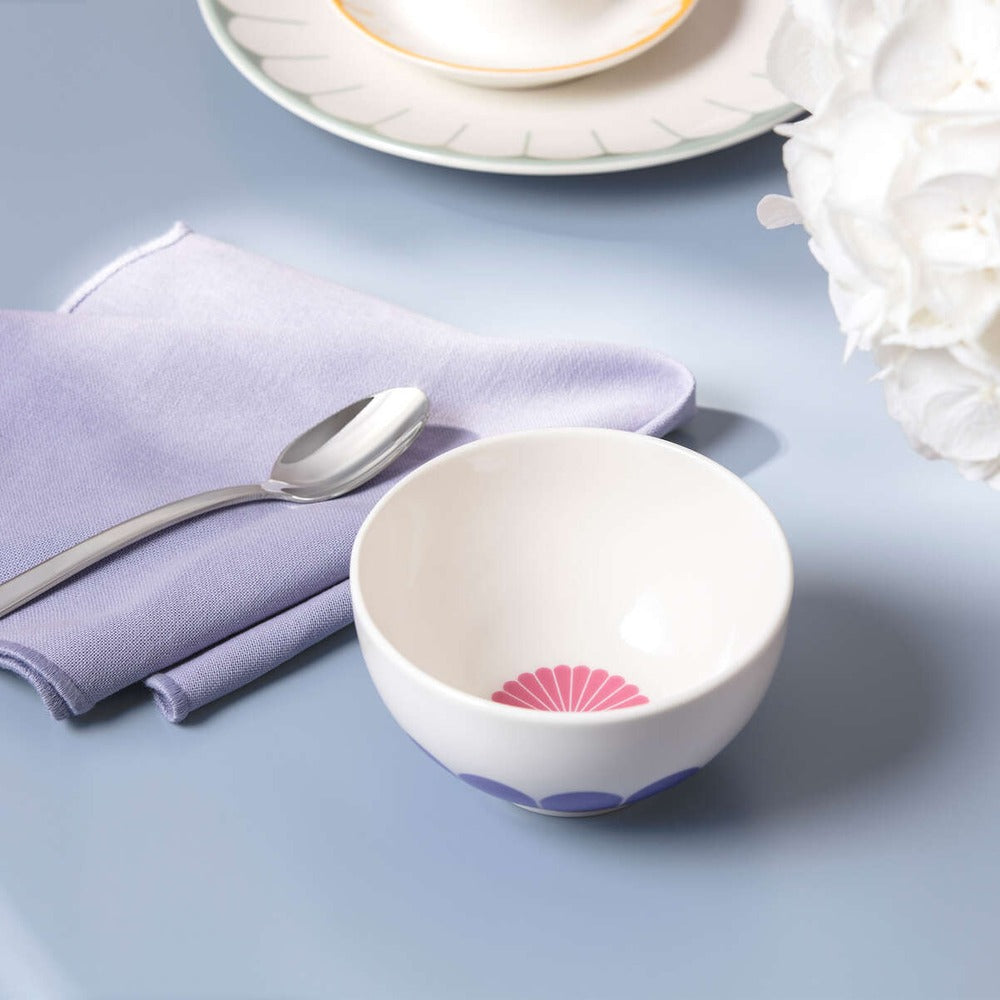 22 cl - Villeroy & Boch Fleur Ciotola In Porcellana Premium - Set 4 Pz