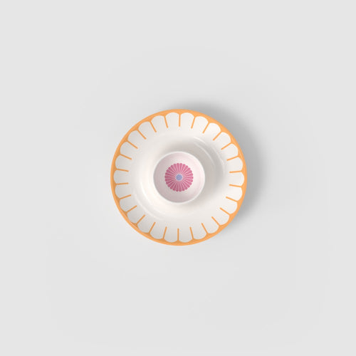 11.6 cm - Villeroy & Boch Fleur Portauovo In Porcellana Premium - Set 4 Pz