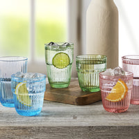 38 cl - Barshine Bicchiere Cocktail in Vetro Temperato - Set 6 Pezzi