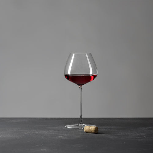 68 cl - Bormioli Luigi Sapientia Cabernet Merlot Calice Vino Rosso Soffiato a Bocca In Vetro Set 2 Pz