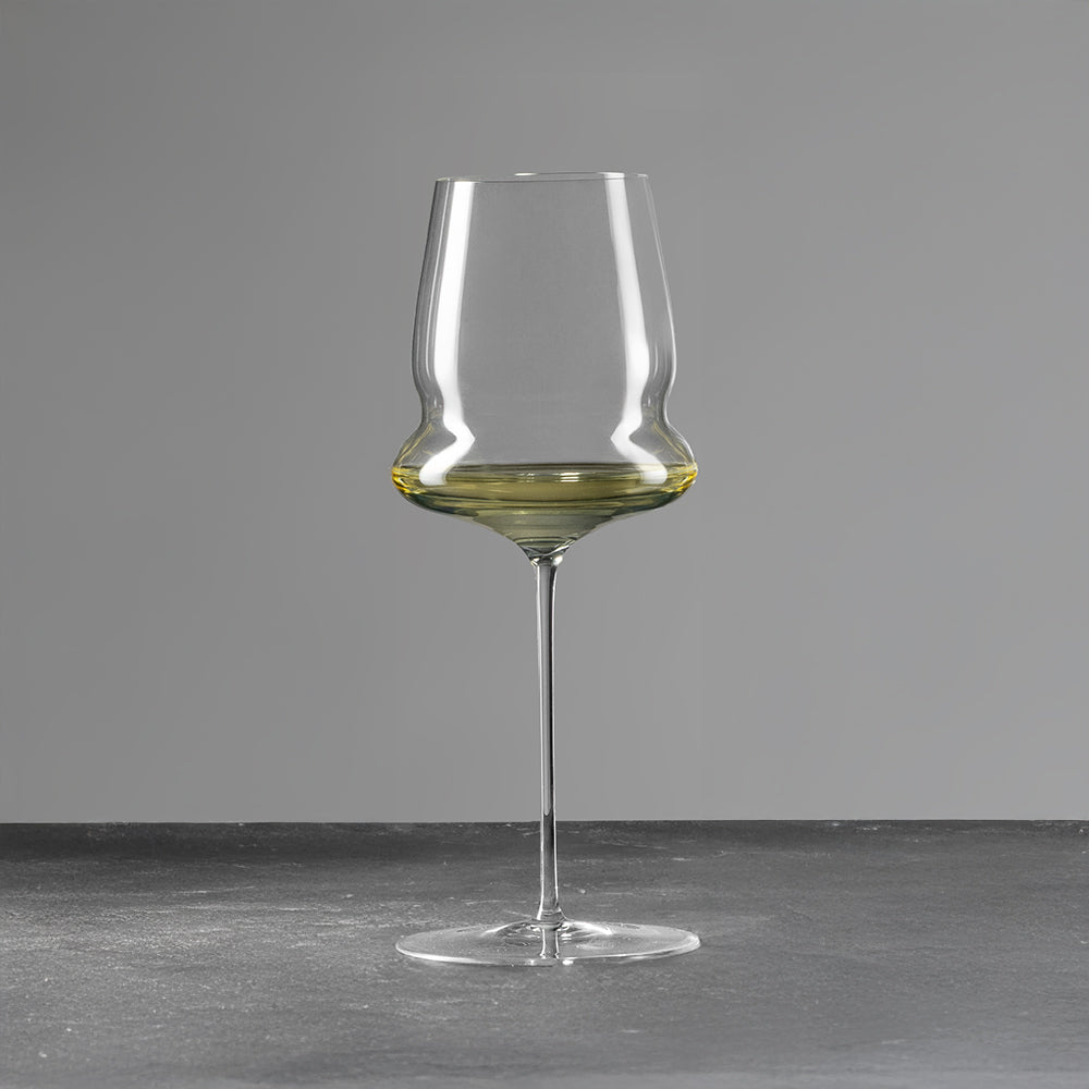 66 cl - Bormioli Luigi Sapientia Tasting Calice Vino Bianco Soffiato a Bocca In Vetro Set 2 Pz