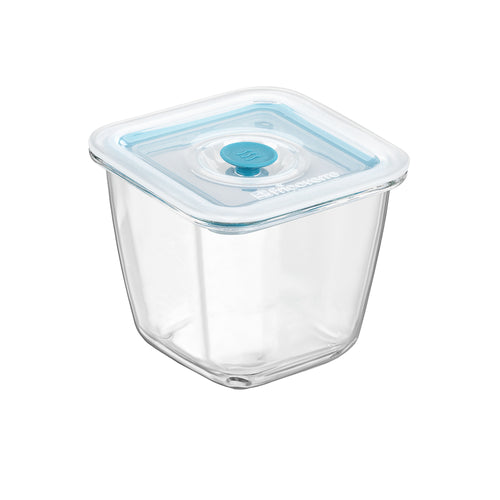 12x12 cm - Frigoverre Smart Tall Square Food Container With Freshness Valve In Glass
