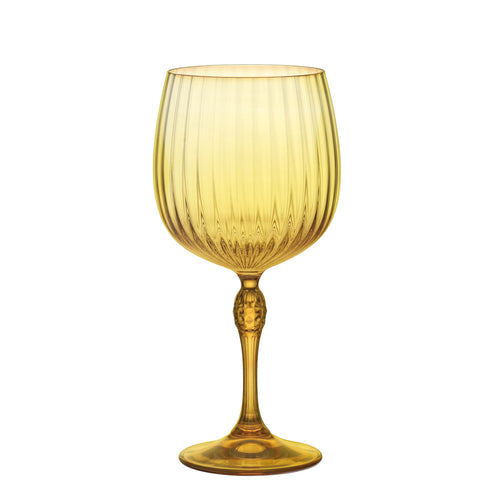74 cl - Bormioli Rocco America 20s Ambra Calice Cocktail Gin Tonic In Vetro - Set 6 Pz
