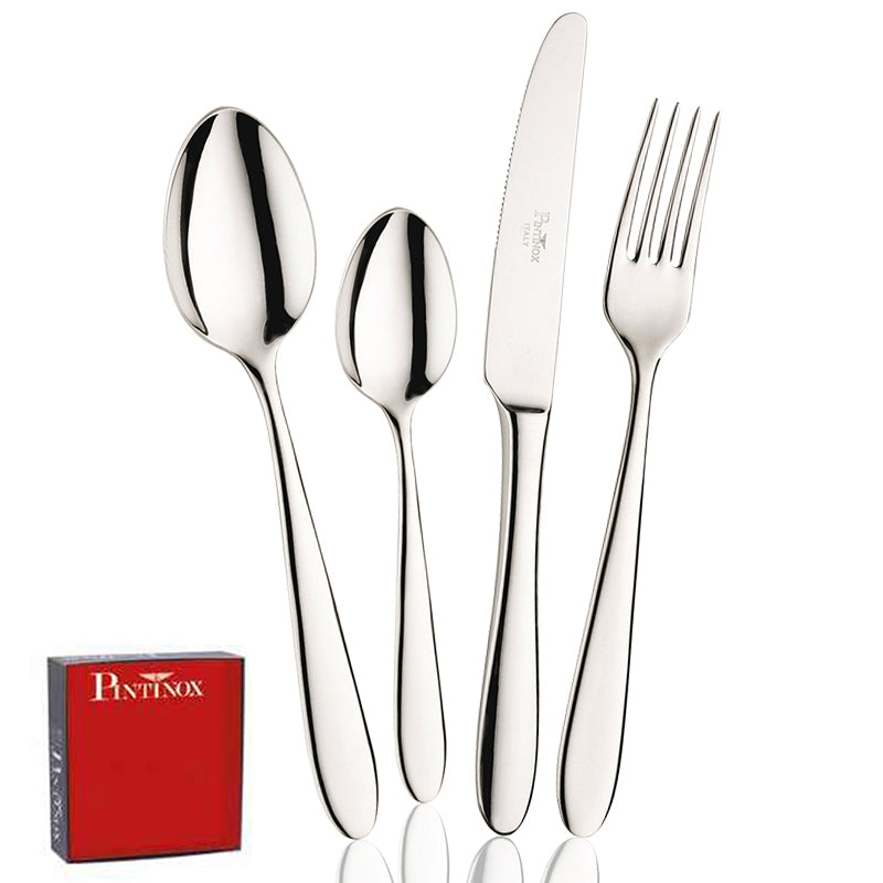 Pintinox Ritz Servizio Posate In Acciaio Inox Set 24 Pz