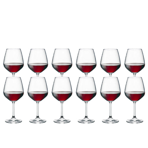 53 Cl Bormioli Rocco Divino Calice Vino Rosso In Vetro Set 12 Pezzi