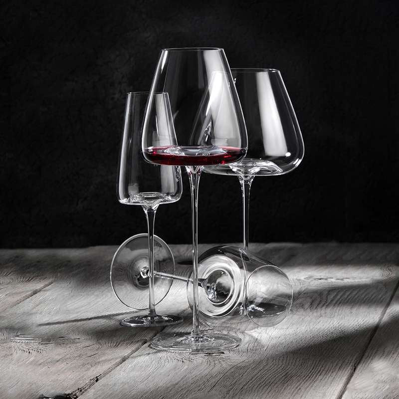 64 Cl Zieher Vision Intense Calice Vino Rosso In Vetro Set 2 Pezzi