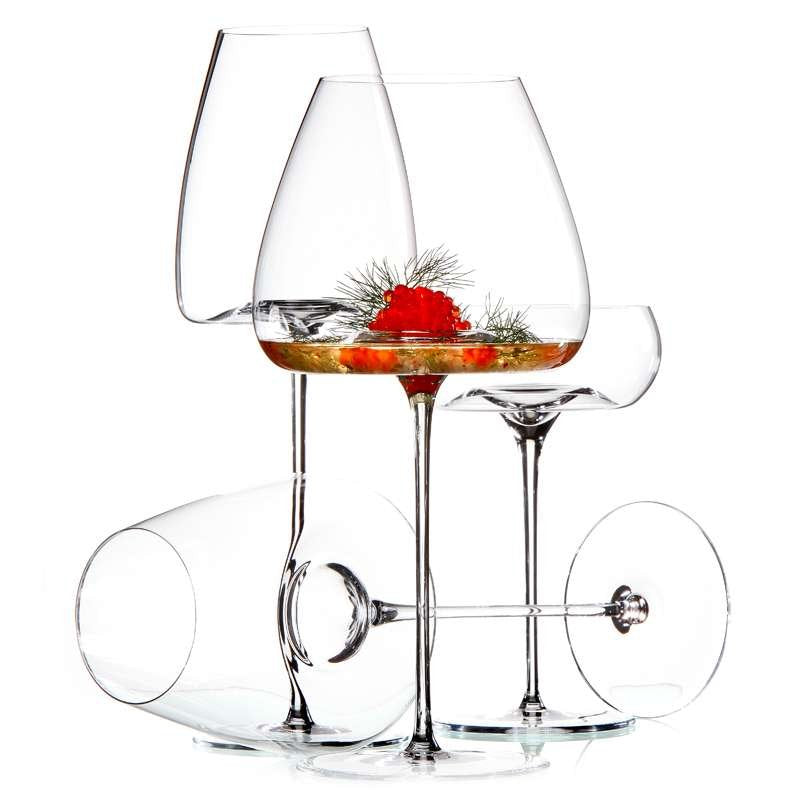 85 Cl Zieher Vision Balanced Calice Vino Rosso In Vetro Set 2 Pezzi